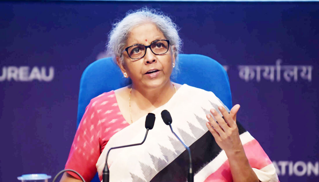 Smt._Nirmala_Sitharaman_addressing_a_press_conference_on_June_28,_2021,_in_New_Delhi_(cropped)