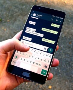 WhatsApp chatting