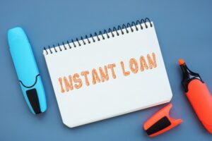 Business,Concept,Meaning,Instant,Loan,With,Sign,On,The,Piece