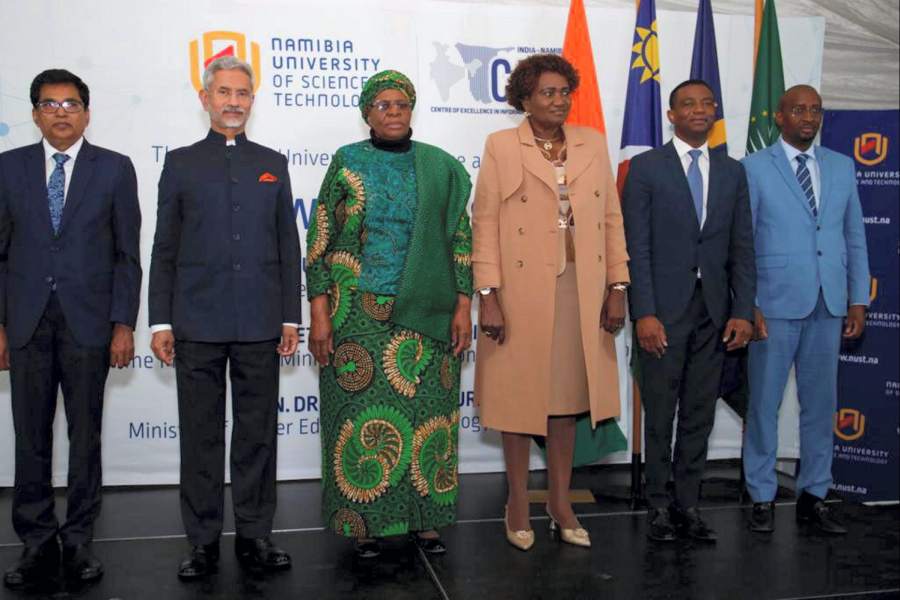 विदेश मंत्री डॉ जयशंकर ने भारत-ना‍मीबिया संयुक्‍त आयोग की पहली बैठक की सह-अध्‍यक्षता की