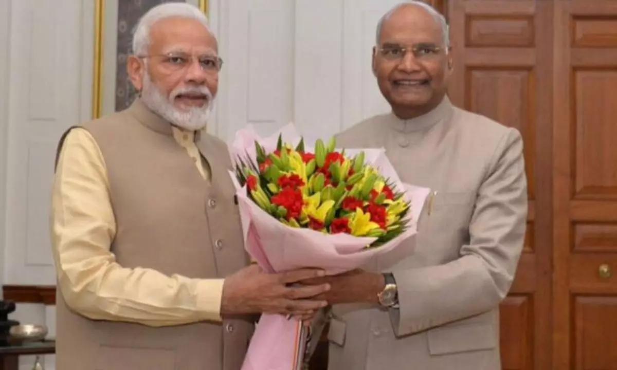 प्रधानमंत्री मोदी ने पूर्व राष्ट्रपति कोविंद को जन्मदिन की बधाई दी