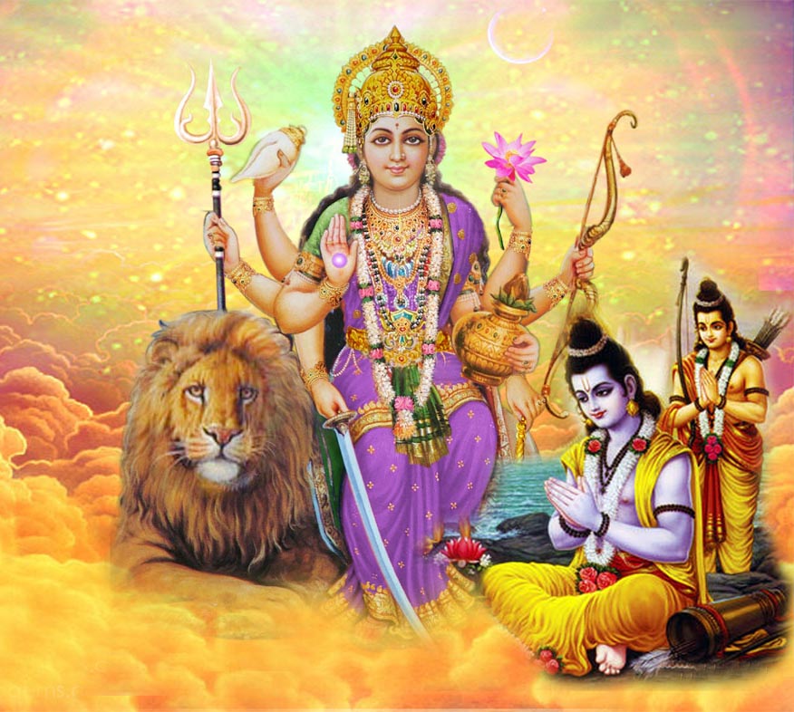 राम की शक्ति पूजा है, नवरात्रि