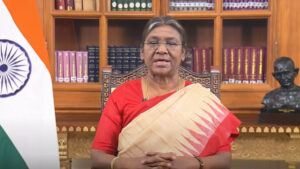 President-Droupadi-Murmu-in-an-address-to-the-nation-on-the-eve-of-74th-Republic-Day