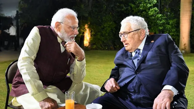 प्रधानमंत्री मोदी के नेतृत्व में भारत के साथ मजबूत संबंधों की वकालत करते थे हेनरी किसिंजर