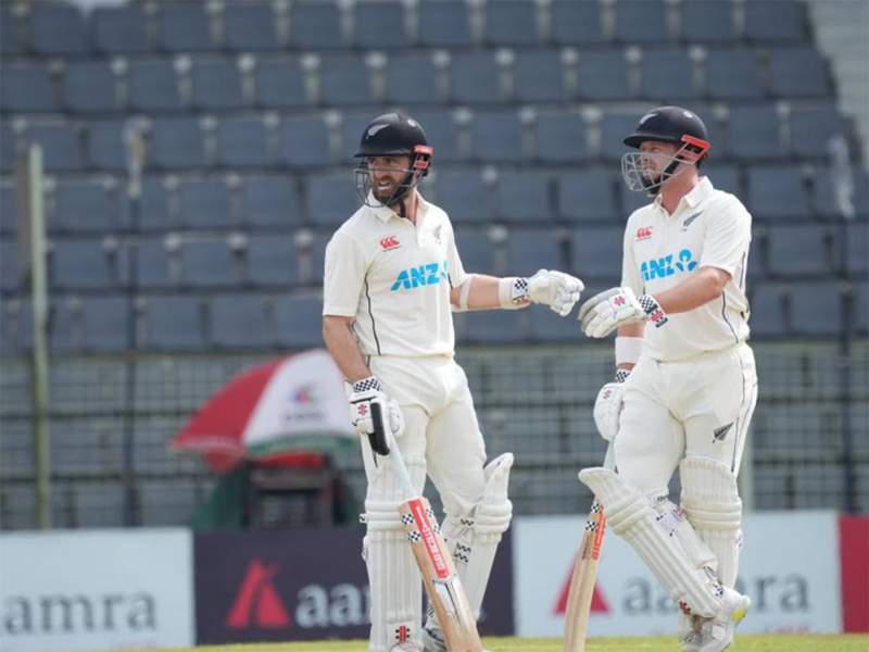 पहले टेस्ट में बांग्लादेश ने न्यूजीलैंड को 317 रन पर समेटा