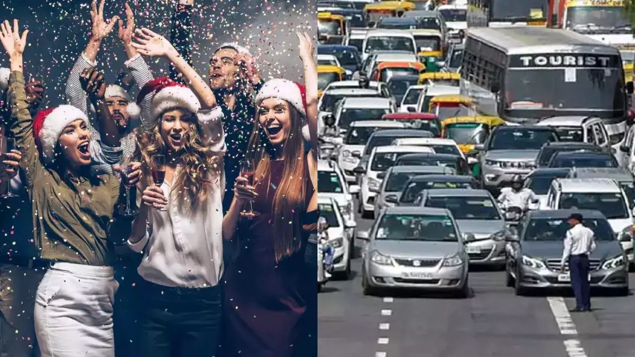 दिल्ली : क्रिसमस उत्सव के चलते यातायात प्रभावित होने की संभावना