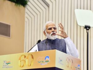 PM Narendra Modi attends the Diamond Jubilee celebrations of the CBI