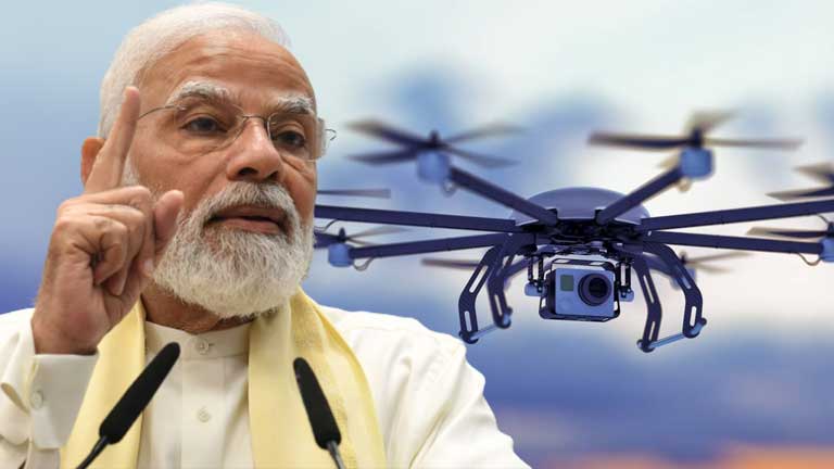 India-will-become-a-global-drone-hub-said-PM-Modi