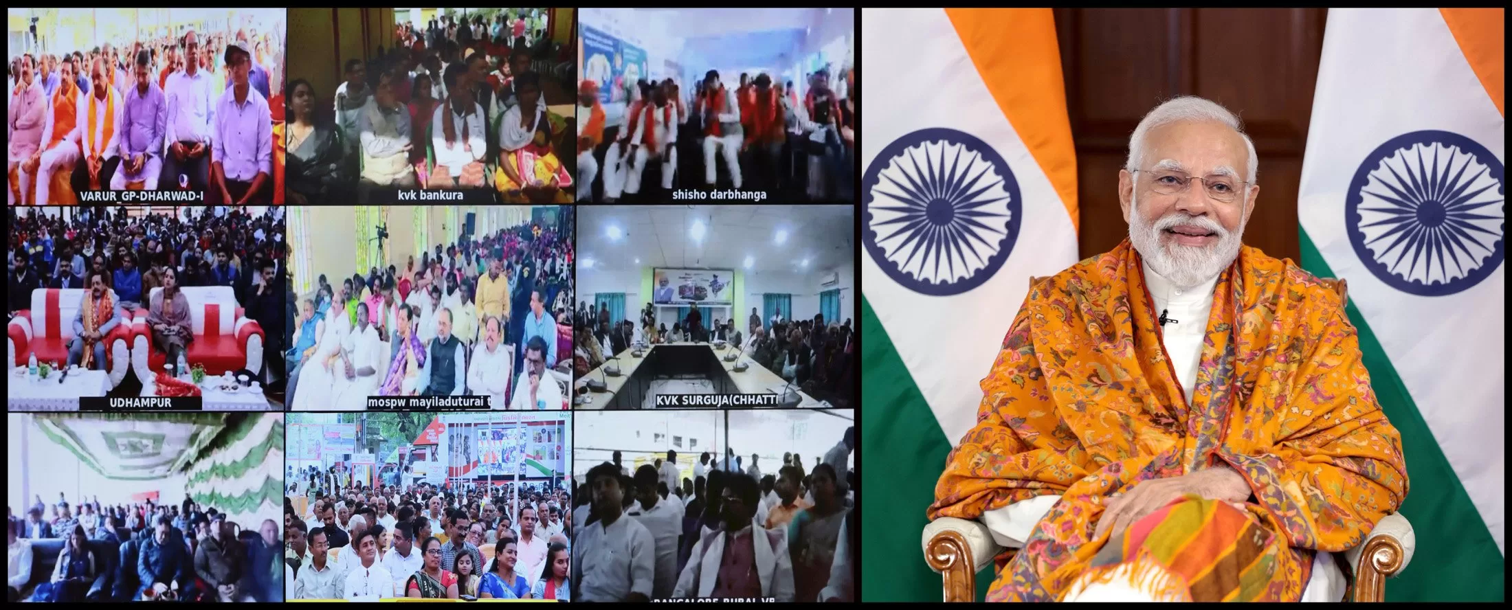 विकसित भारत संकल्प यात्रा: प्रधानमंत्री मोदी ने केंद्रीय योजनाओं के लाभार्थियों से की बातचीत