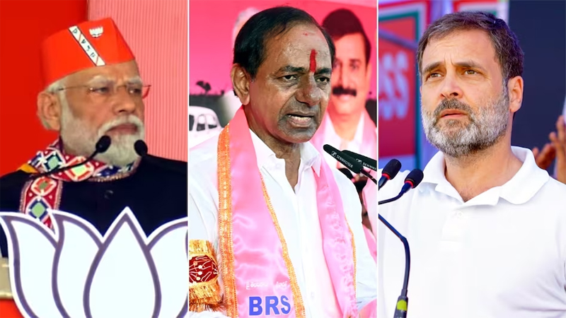 तेलंगाना चुनाव : रविवार को मतगणना के बाद होगा बीआरएस, कांग्रेस और भाजपा की किस्मत का फैसला