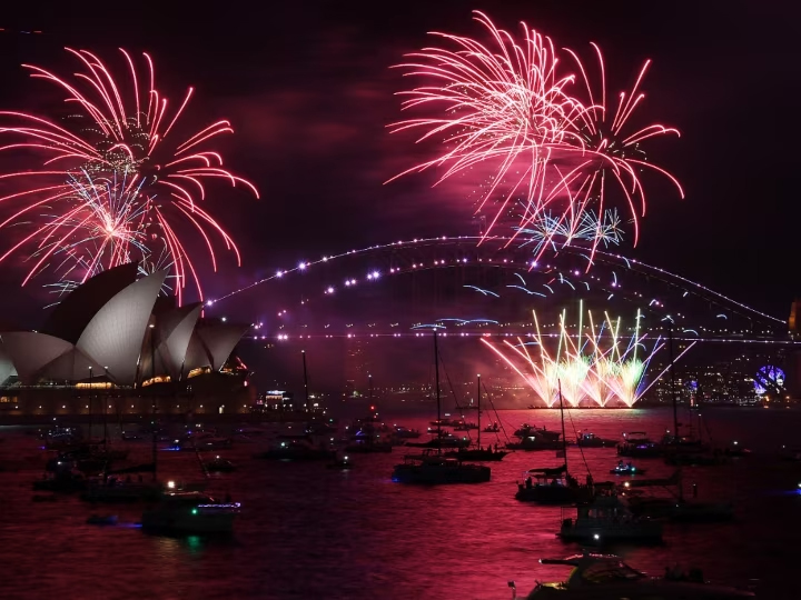ऑस्ट्रेलिया और न्यूजीलैंड सबसे पहले नव वर्ष का स्वागत करने के लिए तैयार