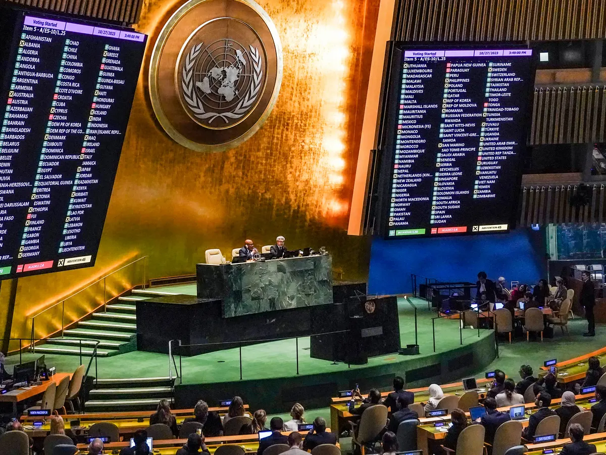 संयुक्त राष्ट्र की शीर्ष अदालत ने गाजा में संघर्ष विराम का तुरंत आदेश देने से इनकार किया