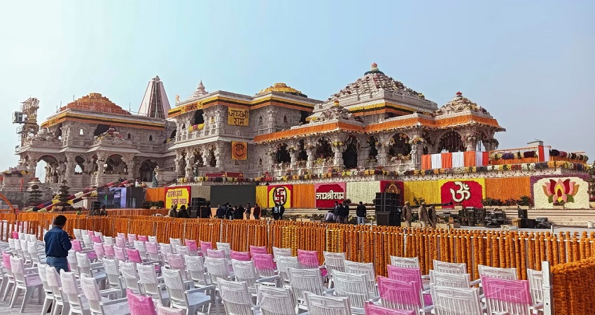 अमेरिका : देशभर के मंदिरों और संस्थाओं ने राम मंदिर में प्राण प्रतिष्ठा समारोह का उत्सव मनाया
