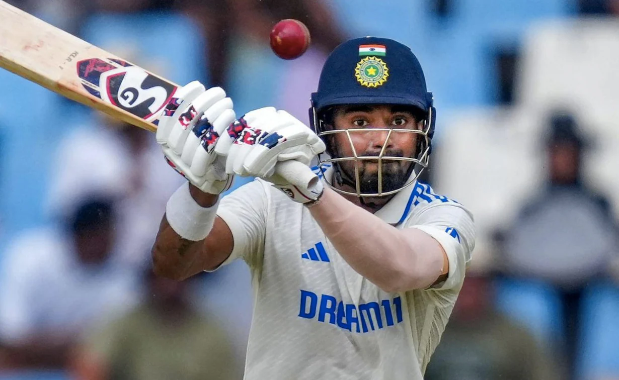केएल राहुल का नाबाद अर्धशतक, भारत के लंच तक तीन विकेट पर 222 रन