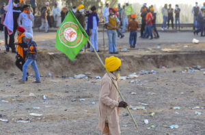 Farmers gather at Shambhu border