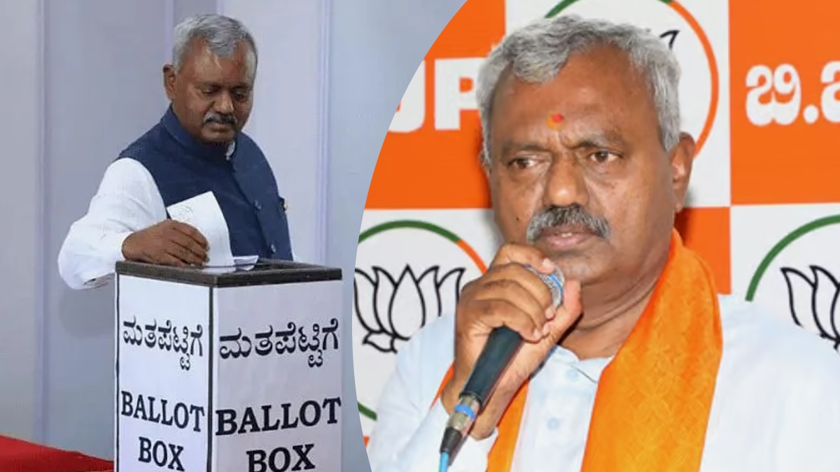 कर्नाटक के भाजपा विधायक सोमशेखर ने राज्यसभा चुनाव में कांग्रेस को वोट दिया, पार्टी ने की पुष्टि