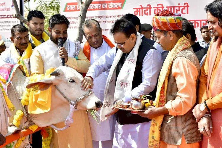 पशुपालकों के हित में दूरगामी निर्णय कर रही है सरकार: मुख्यमंत्री शर्मा