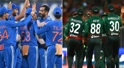 बांग्लादेश से एक जून को टी20 विश्व कप अभ्यास मैच खेलेगा भारत