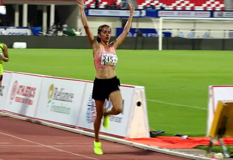 दीक्षा ने महिलाओं की 1500 मीटर दौड़ में नया राष्ट्रीय रिकॉर्ड बनाया