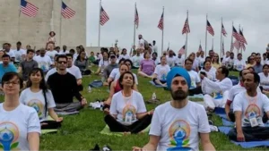 International-yoga-day-in-Washington