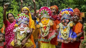 Rath Yatra festival in Nadia