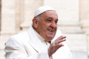 FILE PHOTO: Pope Francis holds weekly general audience at the Vatican