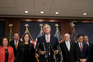 U.S. House Republicans gather for leadership elections at the U.S. Capitol in Washington