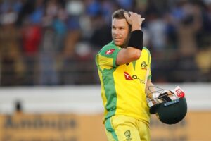 Rajkot: Australia's David Warner walks back to the pavilion after getting dismissed during the second ODI of the three-match series between India and Australia, at Saurashtra Cricket Association Stadium in Gujarat's Rajkot on Jan 17, 2020. (Photo: Surjeet Yadav/IANS)