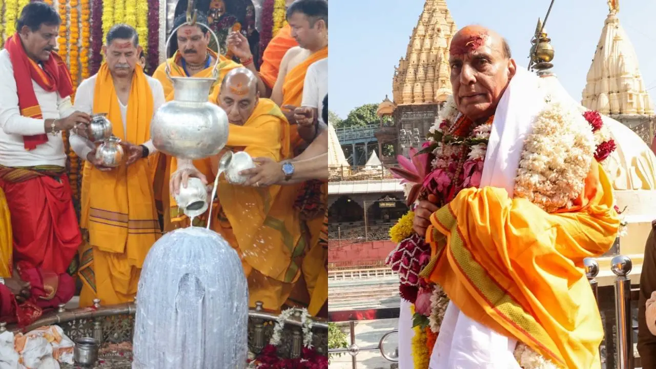 rajnath-singh-and-army-chief-general-upendra-dwivedi-offered-prayers-at-mahakaleshwar-temple