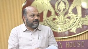 Kerala Industries Minister P Rajeev