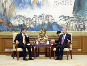 Wang Yi, Vikram Misri meet