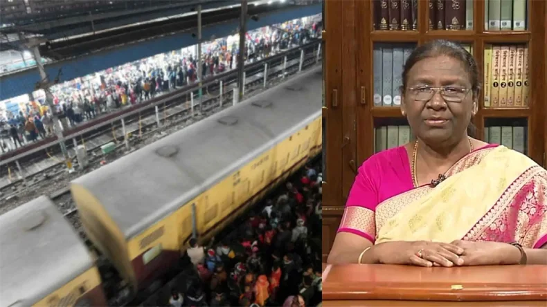 delhi-stampede-president-murmu-expressed-grief-over-the-stampede-at-new-delhi-railway-station