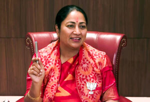 Delhi CM Rekha Gupta assumes charge of office