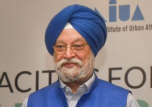 Hardeep Singh Puri at an event in Delhi