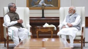 Sikkim-Governor-met-PM-Modi-and-Defense-Minister