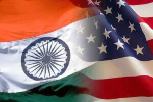 Indo-US-relations-flags